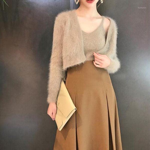 2020 new mink cashmere sweater women jacket suit female suit high street cashmere sweaters cardigans tbsr7811, White;black
2020 new mink cashmere sweater women jacket suit female suit high street cashmere sweaters cardigans tbsr7811, White;black