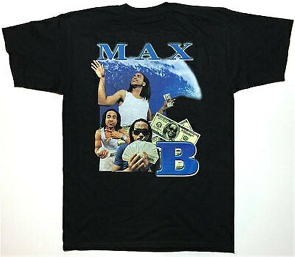 max b black tees homage max b rapper tees clothing men vintage 90s brand fashion tee shirt, White;black
max b black tees homage max b rapper tees clothing men vintage 90s brand fashion tee shirt, White;black