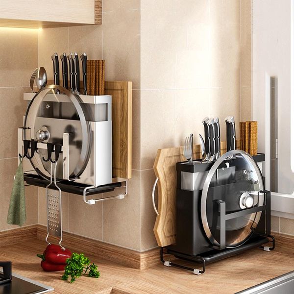 hooks & rails stainless steel 5 in 1 kitchen wall mounted storage rack knives holder cutlery utentils organizer tableware container tools
hooks & rails stainless steel 5 in 1 kitchen wall mounted storage rack knives holder cutlery utentils organizer tableware container tools