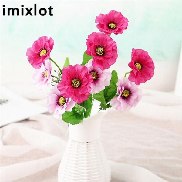 imixlot 5heads/bundle pretty poppy artificial flowers 35cm silk flowers wedding decor diy supplies home decoration
imixlot 5heads/bundle pretty poppy artificial flowers 35cm silk flowers wedding decor diy supplies home decoration