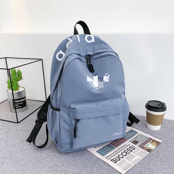 2021 new ad men's and women's junior high school students' schoolbag large capacity computer travel sports leisure backpack
2021 new ad men's and women's junior high school students' schoolbag large capacity computer travel sports leisure backpack