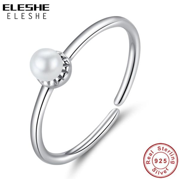 eleshe fashion pearl ring 925 sterling silver adjustable ring for women engagement silver 925 simple jewelry christmas gift, Golden;silver
eleshe fashion pearl ring 925 sterling silver adjustable ring for women engagement silver 925 simple jewelry christmas gift, Golden;silver