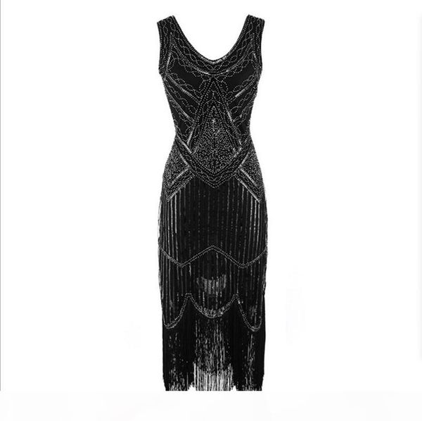 vintage 1920s flapper great gatsby dress sequin fringe party midi dress 2018 summer fancy costumes pluse, Black;red
vintage 1920s flapper great gatsby dress sequin fringe party midi dress 2018 summer fancy costumes pluse, Black;red