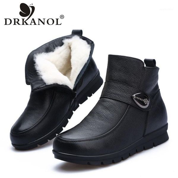 drkanol fashion winter ankle boots for women fur wool snow boots shiny rhinestones genuine leather flat warm cotton shoes h12181, Black
drkanol fashion winter ankle boots for women fur wool snow boots shiny rhinestones genuine leather flat warm cotton shoes h12181, Black