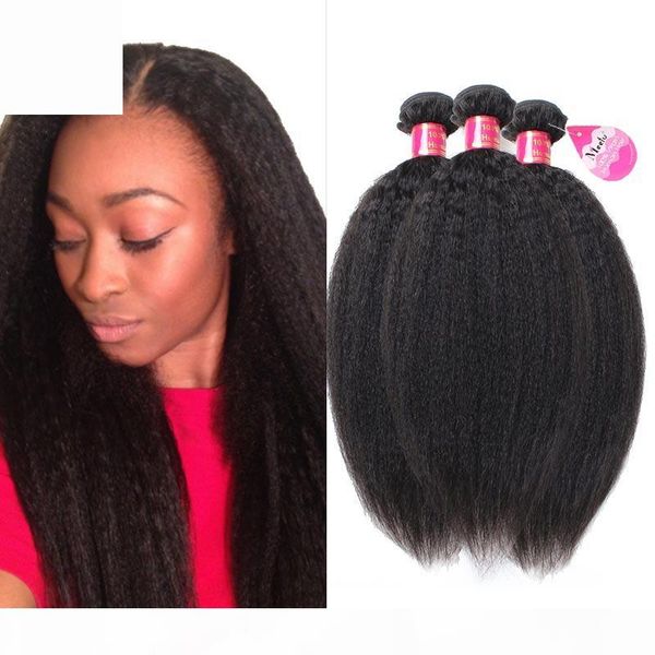10a kinky straight hair 3 bundles yaki human hair weave unprocessed brazilian virgin remy sew in hair extensions natural black
10a kinky straight hair 3 bundles yaki human hair weave unprocessed brazilian virgin remy sew in hair extensions natural black