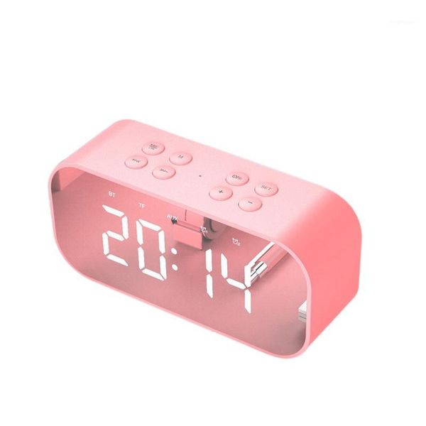 bt501 led alarm clock wireless speaker mini mirror with sn clock gift card bass small sound professional1
bt501 led alarm clock wireless speaker mini mirror with sn clock gift card bass small sound professional1
