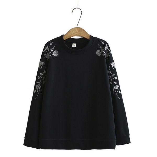 xl-4xl plus floral embroidery casual hoodies long autumn pullovers size big oa2v, Black;brown
xl-4xl plus floral embroidery casual hoodies long autumn pullovers size big oa2v, Black;brown