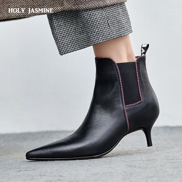 boots 2021 brand shoes women ankle genuine leather high heels pointed toe black white woman dress winter women1
boots 2021 brand shoes women ankle genuine leather high heels pointed toe black white woman dress winter women1