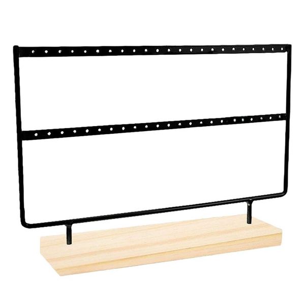 jewelry organizer for hanging earrings, earring holder jewelry display wood stand, display rack for women girls present, Pink;blue
jewelry organizer for hanging earrings, earring holder jewelry display wood stand, display rack for women girls present, Pink;blue