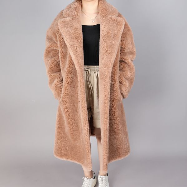 2021 fashion new products winter long women's coat natural wool warm lambskin loose jacket bmd5, Black
2021 fashion new products winter long women's coat natural wool warm lambskin loose jacket bmd5, Black