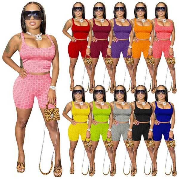 2022 trends women plus size tracksuit pineapple jacquard yoga vest shorts set 2-piece super elastic sportswear, White
2022 trends women plus size tracksuit pineapple jacquard yoga vest shorts set 2-piece super elastic sportswear, White