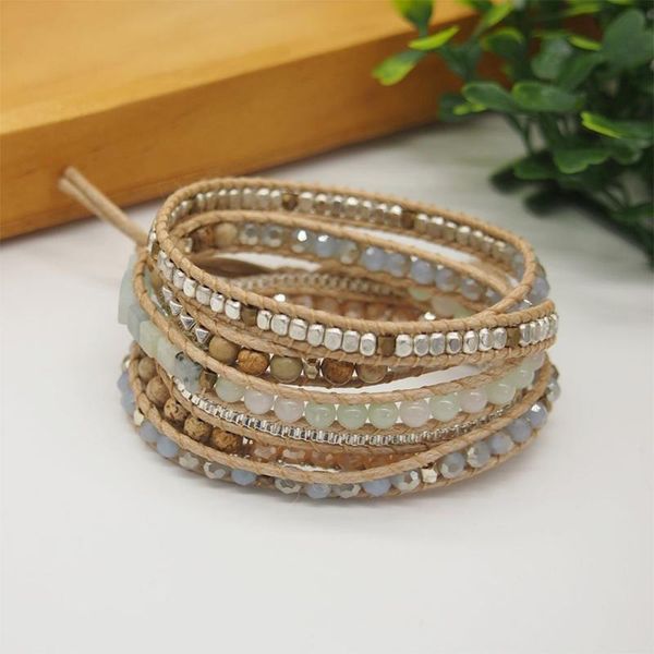 5layers boho wrap braclets натуральная картина камень кристалл амазонитовый медные бусины браслет 316 из нержавеющей стали, Golden;silver
5layers boho wrap braclets натуральная картина камень кристалл амазонитовый медные бусины браслет 316 из нержавеющей стали, Golden;silver