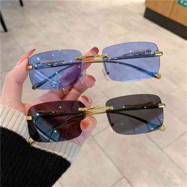 70% off clearance online kammpt retro sunglasses lady vintage metal cheetah rimless sun glasses frameless shade mirror, White;black
70% off clearance online kammpt retro sunglasses lady vintage metal cheetah rimless sun glasses frameless shade mirror, White;black