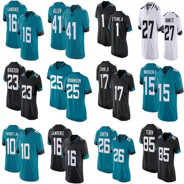 16 trevor lawrence 1 travis etienne 41 josh allen custom football jerseys 25 james robinson 39 jamal agnew laviska shenault marvin jones jr, Black;red
16 trevor lawrence 1 travis etienne 41 josh allen custom football jerseys 25 james robinson 39 jamal agnew laviska shenault marvin jones jr, Black;red
