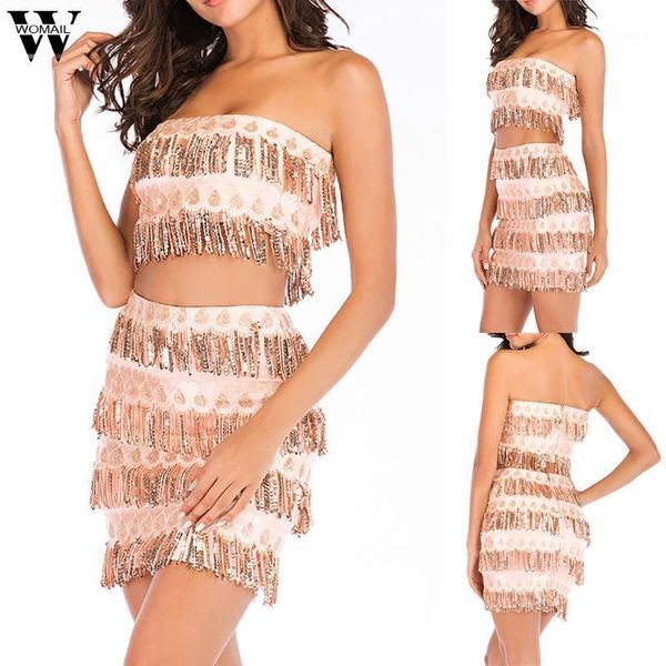 women tracksuit summer sequin off shoulder two piece women glitter crop mini skirt bodycon club dance tassel holiday p01, White
women tracksuit summer sequin off shoulder two piece women glitter crop mini skirt bodycon club dance tassel holiday p01, White