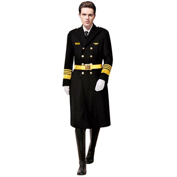 europe security trench coat property concierge clothing warm and thickened image post security uniform long style wool overcoat, Black;white
europe security trench coat property concierge clothing warm and thickened image post security uniform long style wool overcoat, Black;white