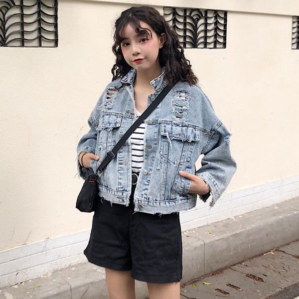 women's jackets wholesale 2021 autumn winter selling fashion casual denim jacket g322, Black;brown
women's jackets wholesale 2021 autumn winter selling fashion casual denim jacket g322, Black;brown