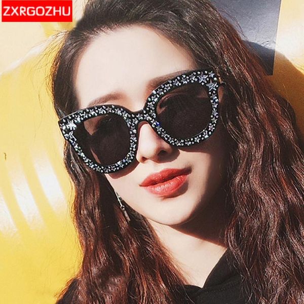 sunglasses oversized cat eye women big frame with star candy color lens vintage designe occhiali da sole donna uv400, White;black
sunglasses oversized cat eye women big frame with star candy color lens vintage designe occhiali da sole donna uv400, White;black