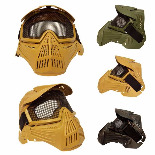 outdoor airsoft & paintball sports cs pro full face mask with safety metal mesh goggles protection
outdoor airsoft & paintball sports cs pro full face mask with safety metal mesh goggles protection