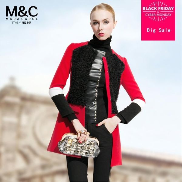 2020 spring european station high-quality women's hit color stitching woollen thicker jacket winter long paragraph blazer wj132, White;black
2020 spring european station high-quality women's hit color stitching woollen thicker jacket winter long paragraph blazer wj132, White;black