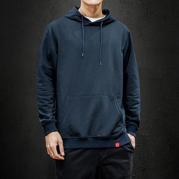 2021 new fashion brand autumn male casual sweatshirts men's solid color hoodies sweatshirt 92b8, Black
2021 new fashion brand autumn male casual sweatshirts men's solid color hoodies sweatshirt 92b8, Black