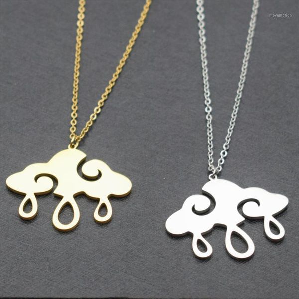 stainless steel gold color cloud rain pendant necklaces for women bijoux femme1, Golden;silver
stainless steel gold color cloud rain pendant necklaces for women bijoux femme1, Golden;silver