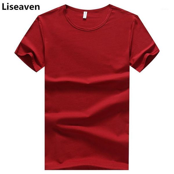 liseaven men cotton t shirt solid color tshirt o-neck t-shirt slim fit & tees1, White;black
liseaven men cotton t shirt solid color tshirt o-neck t-shirt slim fit & tees1, White;black