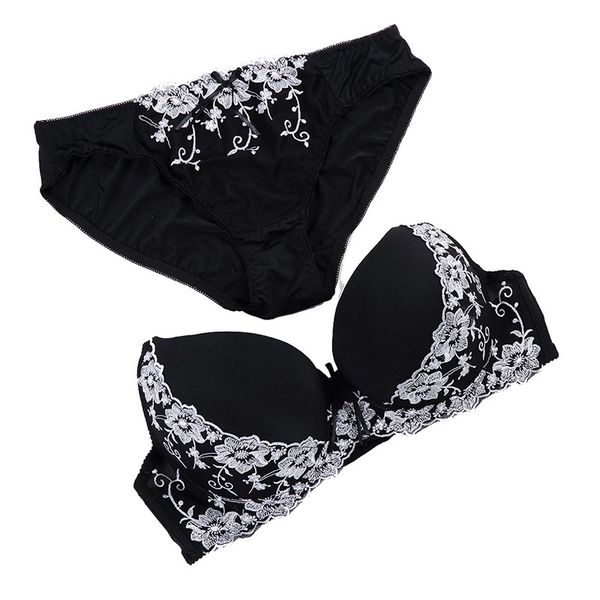 push up side support plunge bra and panty set women lace underwear lingerie plus size bras briefs sets 36-44 b c d cup c1211, Black;white
push up side support plunge bra and panty set women lace underwear lingerie plus size bras briefs sets 36-44 b c d cup c1211, Black;white