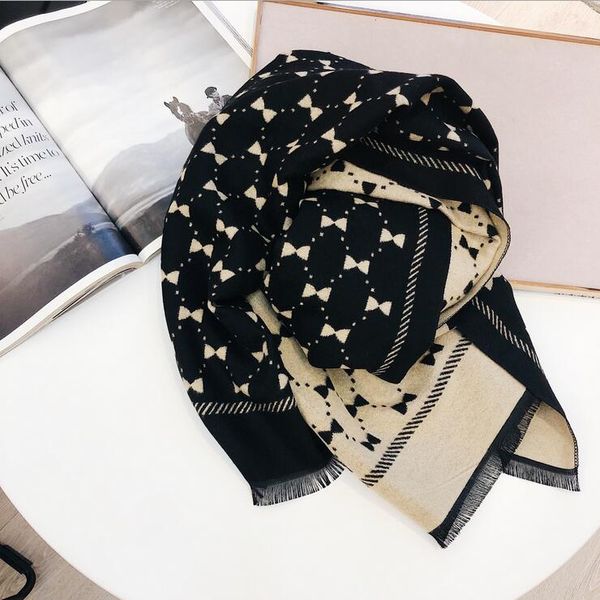 cashmere women scarf bowknot shawl double-sided winter and imitation autumn iaroq, White;black
cashmere women scarf bowknot shawl double-sided winter and imitation autumn iaroq, White;black
