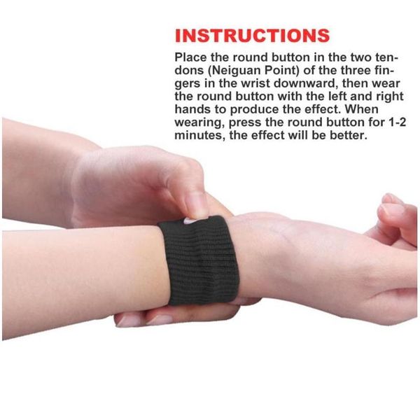 2pcs travel morning sickness wrist bands anti nausea motion sickness car boat plane wristband wrist support 2019 qylyah, Black;red
2pcs travel morning sickness wrist bands anti nausea motion sickness car boat plane wristband wrist support 2019 qylyah, Black;red