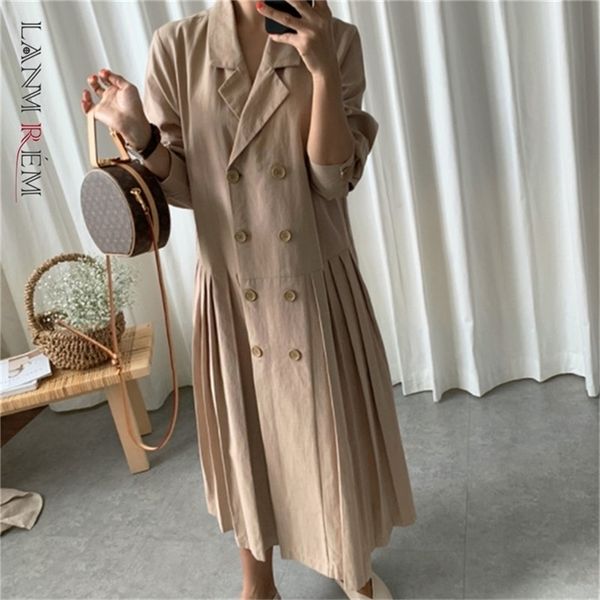lanmrem lanmrem 2021 new summer fashion women dress loose large size suit coat casual turn-down collar double breasted pleated 201226, Tan;black
lanmrem lanmrem 2021 new summer fashion women dress loose large size suit coat casual turn-down collar double breasted pleated 201226, Tan;black