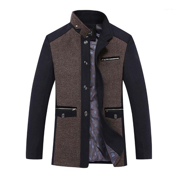 woolen coat single-breasted multi-pocket men coat winter wool caots fashion business thicken slim overcoat jacket male peacoat1, Black
woolen coat single-breasted multi-pocket men coat winter wool caots fashion business thicken slim overcoat jacket male peacoat1, Black