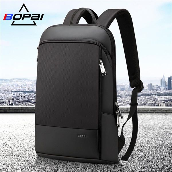 bopai slim lapbackpack men 15.6 inch pack office work women bagpack business anti theft black thin light backpacking 220211
bopai slim lapbackpack men 15.6 inch pack office work women bagpack business anti theft black thin light backpacking 220211