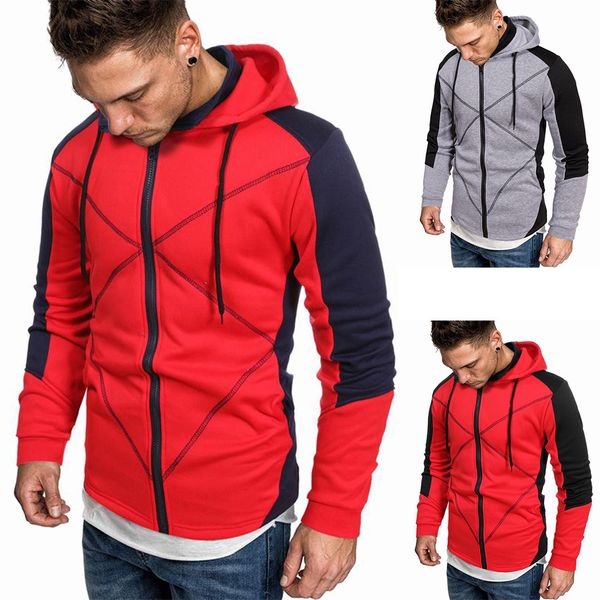 men's hoodies & sweatshirts men fashion slim fit streetwear autumn winter long sleeve for male patchwork sweatshirt, Black
men's hoodies & sweatshirts men fashion slim fit streetwear autumn winter long sleeve for male patchwork sweatshirt, Black