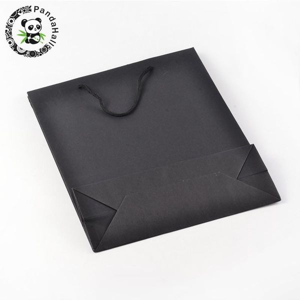 2 size for choice rectangle kraft paper pouches gift shopping bags with nylon thread black 28x20x10cm 20x15x6cm wmtsbo
2 size for choice rectangle kraft paper pouches gift shopping bags with nylon thread black 28x20x10cm 20x15x6cm wmtsbo