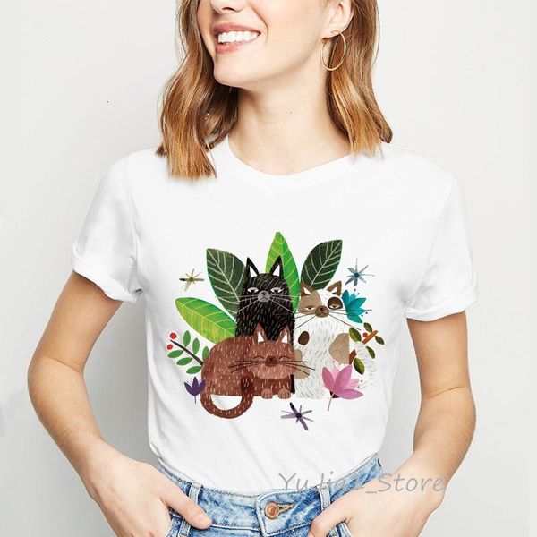 2021 new fashion printing women's t-shirt personality t-shirt cats new summer thin section white shirt female t-shirt clothing
2021 new fashion printing women's t-shirt personality t-shirt cats new summer thin section white shirt female t-shirt clothing