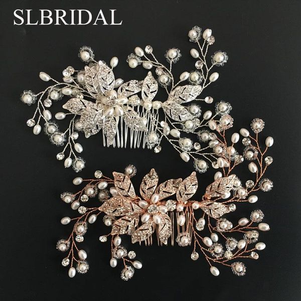 slbridal handmade wired rhinestones crystals flower leaf wedding hair comb bridal headpiece hair accessories bridesmaids jewelry, Golden;silver
slbridal handmade wired rhinestones crystals flower leaf wedding hair comb bridal headpiece hair accessories bridesmaids jewelry, Golden;silver
