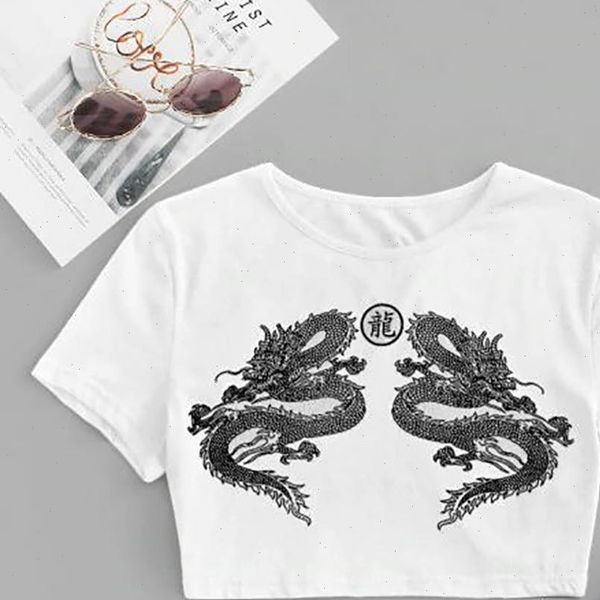 black white chinese dragon women print short sleeve blouse pullover vest tank crop shirts casual summer
black white chinese dragon women print short sleeve blouse pullover vest tank crop shirts casual summer