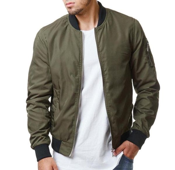 men's jackets 2021 men jacket spring autumn fashion slim fit coats male casual baseball bomber mens overcoat, Black;brown
men's jackets 2021 men jacket spring autumn fashion slim fit coats male casual baseball bomber mens overcoat, Black;brown
