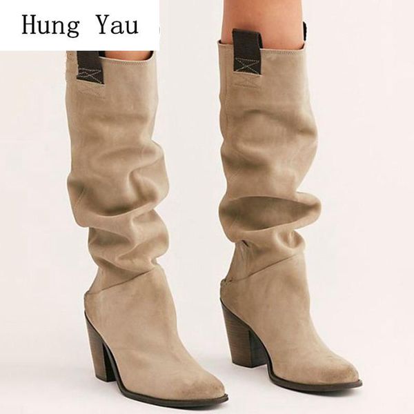 boots women mid-calf autumn winter female casual shoes high heels fashion platform plus size 35-43, Black
boots women mid-calf autumn winter female casual shoes high heels fashion platform plus size 35-43, Black