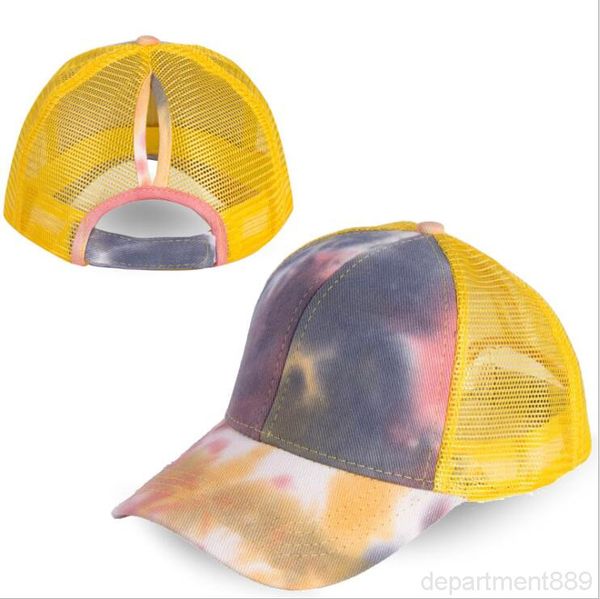 new-tie-dye ponytail ball messy buns girls baseball hats washed cotton sunshade visor hat outdoor snapbacks caps dha346
new-tie-dye ponytail ball messy buns girls baseball hats washed cotton sunshade visor hat outdoor snapbacks caps dha346