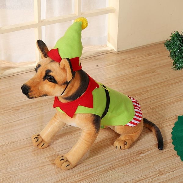 2020 decorations creative cute clothes pets hat christmas apparel 2 style dog supplies t2i51466
2020 decorations creative cute clothes pets hat christmas apparel 2 style dog supplies t2i51466