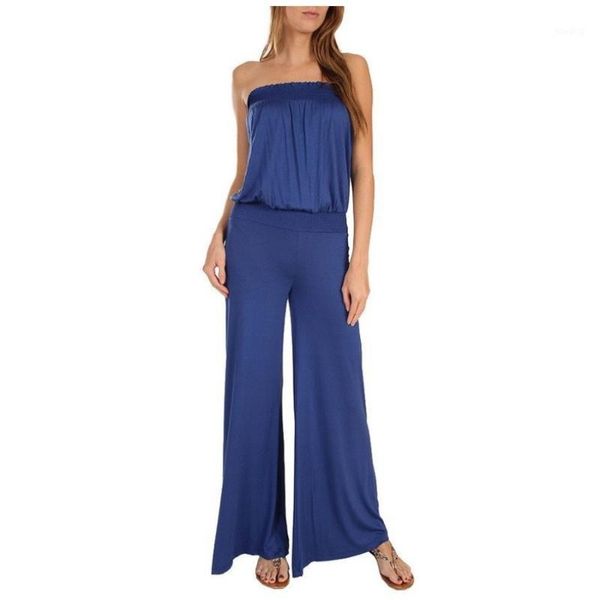 wholesale- fk1507 lady fashion strapless jumpsuits chest wrap off the shoulder elastic waist loose flare pants rompers overalls barboteuse1, Black;white
wholesale- fk1507 lady fashion strapless jumpsuits chest wrap off the shoulder elastic waist loose flare pants rompers overalls barboteuse1, Black;white