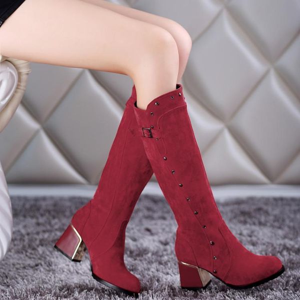 shoes women's mid calf boots boots-women luxury designer round toe rock 2020 fashion leather ladies rubber low large, Black
shoes women's mid calf boots boots-women luxury designer round toe rock 2020 fashion leather ladies rubber low large, Black