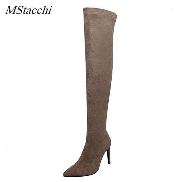 mstacchi classics botas women suede pointed toe zipper-side plush high heel shoes winter female over knee boots big size 33-451, Black
mstacchi classics botas women suede pointed toe zipper-side plush high heel shoes winter female over knee boots big size 33-451, Black