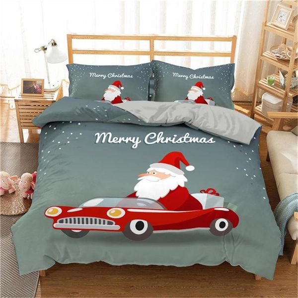 bedding sets merry christmas printed cover 3d deer and santa claus duvet set with pillowcase microfiber bedclothes 
bedding sets merry christmas printed cover 3d deer and santa claus duvet set with pillowcase microfiber bedclothes