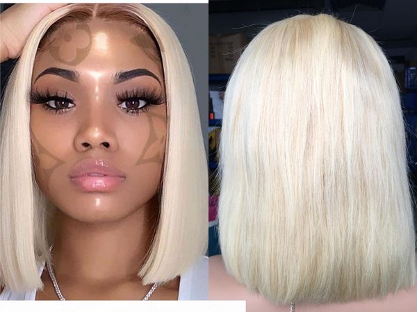 613 lace front human hair wigs straight short bob wigs 150% density honey blonde lace wigs colorful full remy, Black;brown
613 lace front human hair wigs straight short bob wigs 150% density honey blonde lace wigs colorful full remy, Black;brown