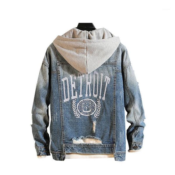 2020 men basic coat hooded denim jacket mens winter hip hop jacket for jeans women denim coat loose fit casual style1, Black;brown
2020 men basic coat hooded denim jacket mens winter hip hop jacket for jeans women denim coat loose fit casual style1, Black;brown