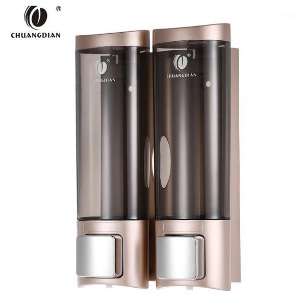 liquid soap dispenser 200mlx2 hand wall mount double shampoo shower gel cleanser washroom lotion1
liquid soap dispenser 200mlx2 hand wall mount double shampoo shower gel cleanser washroom lotion1