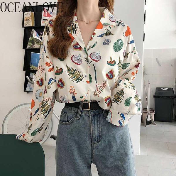oceanlove chic long sleeve spring women shirts 2020 print vintage fashion shirts single breasted student all match blusas 151661, White
oceanlove chic long sleeve spring women shirts 2020 print vintage fashion shirts single breasted student all match blusas 151661, White